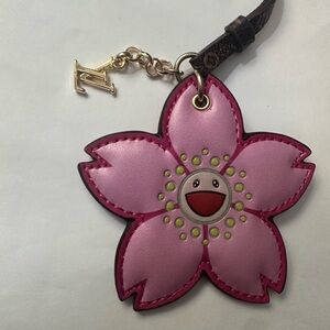 LV Murikami flower bag charm